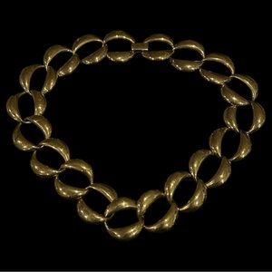 Vintage Napier 80’s 90’s Gold Chunky Chain Necklace